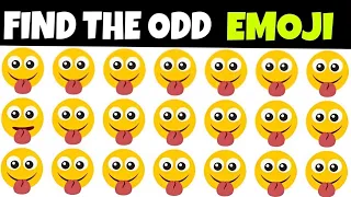 Find The Odd Emoji Out | Find Different Emoji || #findoddemoji #finddifferentemoji #quiz