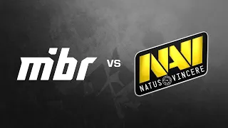 RU map 1 mirage  NAVI vs MIBR BO3 | ESL Pro League Season 13