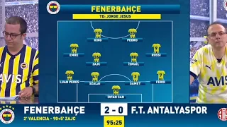 Fenerbahçe-Antalyaspor Fbtv gol anları💥 GS şampiyonluğu sonrası Fbtv üzüntüden yıkıldı😭 #fbtv