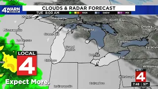 Metro Detroit weather forecast April 14, 2024 -- 7:45 a.m.