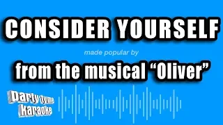 Oliver - Consider Yourself (Karaoke Version)