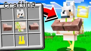 How to CRAFT *CUSTOM* Minecraft MOBS!