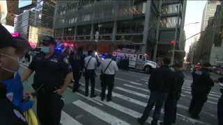 Man in custody after climbing the NY Times building in Manhattan: police