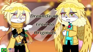 ||DreamSwap react to originals|| •ships• (not bad apple) 🇧🇷/🇺🇸 part 1/7 ⭐