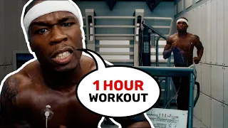 50 cent + Bee Gees In da club Mashup 1 HOUR workout challenge [4K]