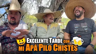 Excelente tarde que pasamos El Pariente y yo con mi apá Pilo Chistes | Tito El Ranchero