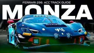 FERRARI 296 ACC 1.9 TRACK GUIDE & SETUP | EP 21 MONZA