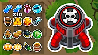 How Long Can A MAX Buffed Super Mines Survive? (Bloons TD 6)