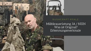 Militärausrüstung JA oder NEIN? Was ist Original - Erkennungsmerkmale