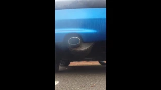 Peugeot 206cc 2.0 140bhp gti exhaust sound