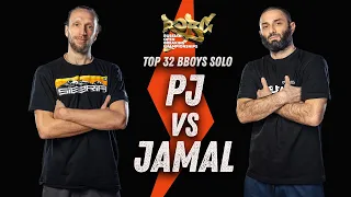 PJ (Evolvers) vs Jamal (Predatorz) ★ Top 32 BBoys Solo ★ 2021 ROBC x WDSF