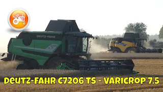 Harvest 2022 | Deutz-Fahr C7206 TS & Varicrop 7.5 header