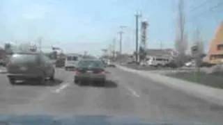 Left Turn From Straight Lane Idiot