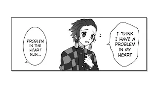 Tanjirou Kamado x Kanao Tsuyuri Doujinshi - Problem in the Heart