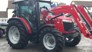 Massey Ferguson 4707 c/w MF FL3717X Loader