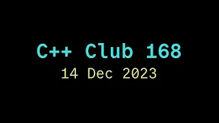 168. Safety, "C/C++", reflection, include order, Bjarne Stroustrup's quotes