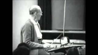 E Mravinsky rehearsal