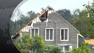 Une tornade fait de ravages à Saint-Adolphe-d'Howard