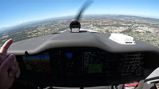 TECNAM P2010 TDI APPROACH TOUCH & GO & CLIMB OUT FROM YWGT