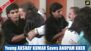 Young AKSHAY KUMAR Tries To Save ANUPAM KHER As He Gets A H€ART ATT@CK | SAINIK Making | FLASHBACK