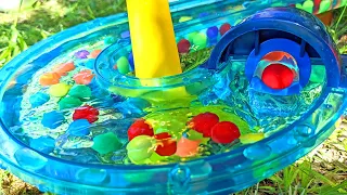 Somen Wiggle☆More than 10 kinds of water slides!　ASMR with the sound of water Long version