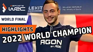 Esports WRC Highlights : 2022 World Final presented by AGON by AOC