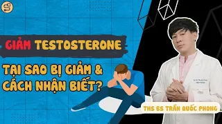 Tại sao bị suy giảm Testosterone? Triệu chứng suy giảm Testosterone | ThS Bs Trần Quốc Phong