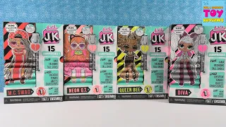LOL Surprise JK Dolls Mini Fashion Doll Unboxing Series 1 | PSToyReviews