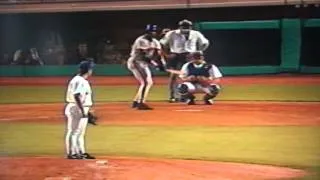 Hideo Nomo Strikes Out Barry Bonds! Dodger Stadium