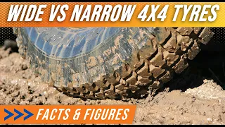 Are wide or narrow tyres best for a 4x4?