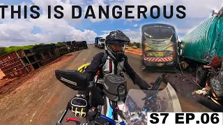 I'M SCARED TO RIDE ON THIS DEADLY ROAD OF KENYA S7 EP.06 | Pakistan to South Africa Motorcycle Tour