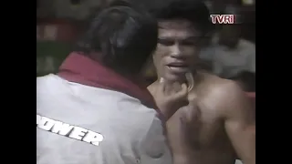 Laga Ellyas Pical Vs Chang Tae-il ( korea selatan ) 7 10 1987