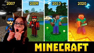 😱КАК Minecraft СТАЛ ИЗВЕСТНЫМ 2007-2020 , ТЫ ОФИГЕЕШЬ !!! РЕАКЦИЯ НА King Dm КИНГ ДМ