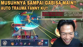 FANNY DAFFAXML MODE LOCK MAGE MUSUH,SAMPAI GABISA MAIN MUSUHNYA!! - Mobile Legends