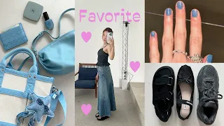 From beauty to fashion, 28 items well-used in the first half of the year ミ★ feat. Sky blue love.🛋