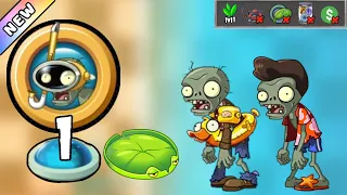 Plants vs  Zombies 2 - Big Beach Brawl 2023 Level 1 [Plants Lvl 1 & No Premium] + DOWNLOAD