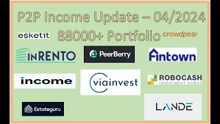 P2P Update 04/2024 income with 88000+ account