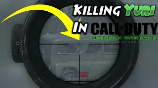 KILLING YURI IN CALL OF DUTY MODERN WARFARE REMASTERED!!!(Unreleased Footage)