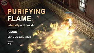 Purifying Flames could carry you! -Good & Fun new skill