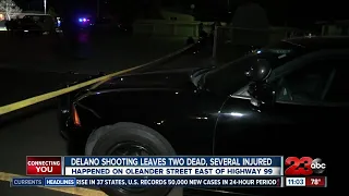 Delano Shooting leaves two dead and several injured