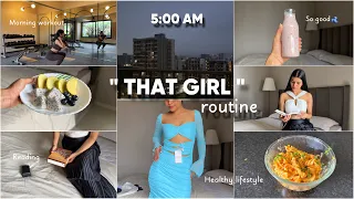 living like “THAT GIRL” for a day! *waking up at 5AM* | Mishti Pandey