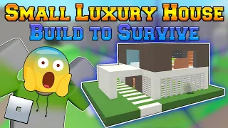 Make Luxury House in Roblox Build to Survive!