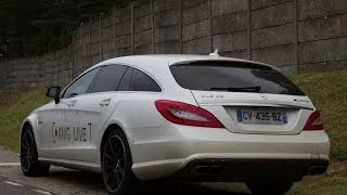 AMG Live au CERAM - Essai Mercedes CLS 63 AMG Shooting Brake 4Matic #AMGLive