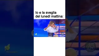 Io e la sveglia del lunedì Mattina