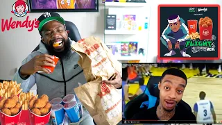 Trying Flight's Wendy's Meal & Reacting To Most Delusional Moments Mukbang!