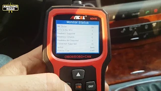 Ancel AD410 OBD 2 Reset Check Engine error on Car / Review scanner Ancel AD410