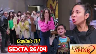 MINHA FORTUNA É TE AMAR capítulo de hoje SEXTA-feira (26/04/2024) novelas do SBT