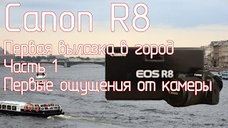 Canon R8. Первая вылазка в город. Часть 1. Первые ощущения от камеры