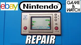 Vintage Nintendo Game & Watch - Simple eBay Fix!