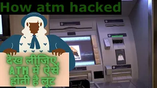 Watch how hackers crack an ATM in seconds